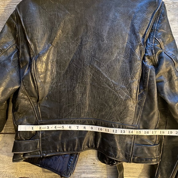 Vintage leather Buco late 1950’s to 1960s. Steer Hide D-pocket J-82 Detroit. - Picture 11 of 11